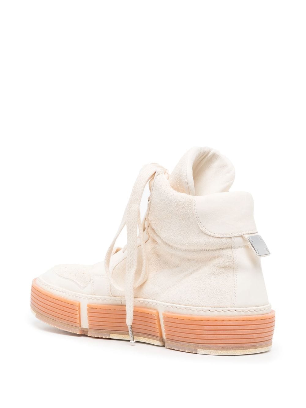 Flatform Sole Hi-Top Sneakers