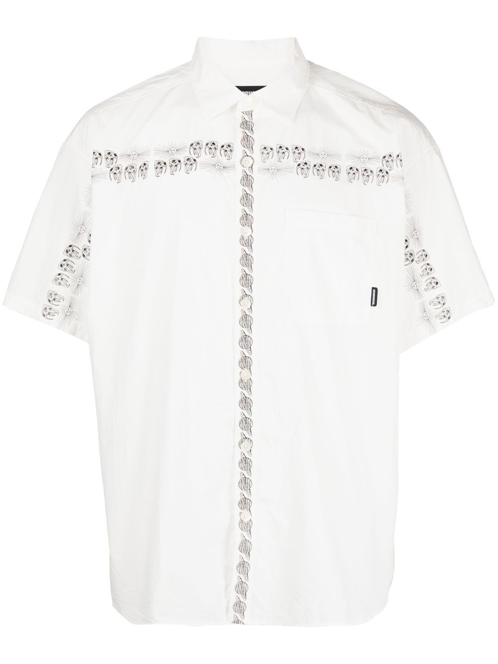 Graphic-Print Short-Sleeved Shirt