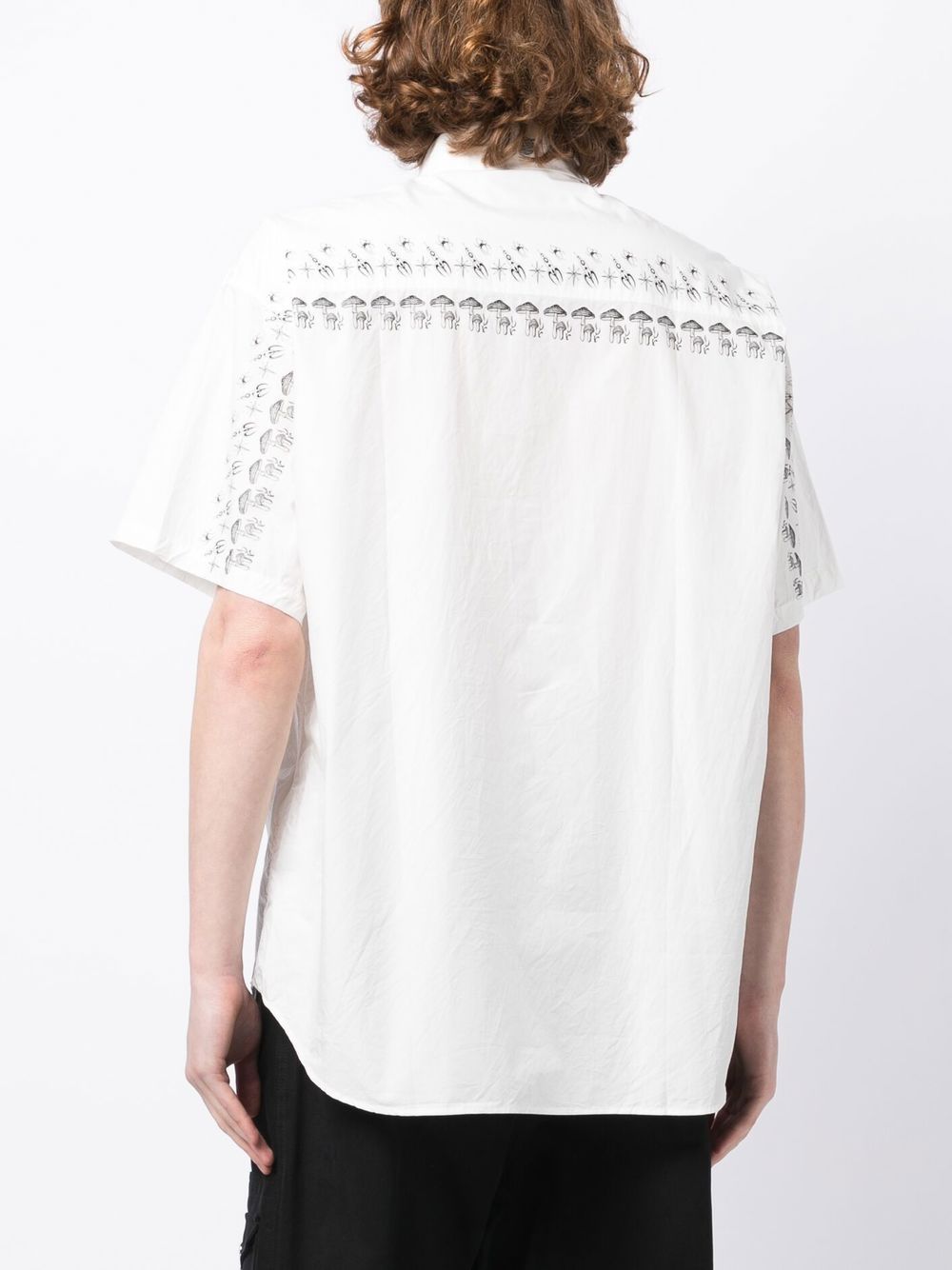 Graphic-Print Short-Sleeved Shirt