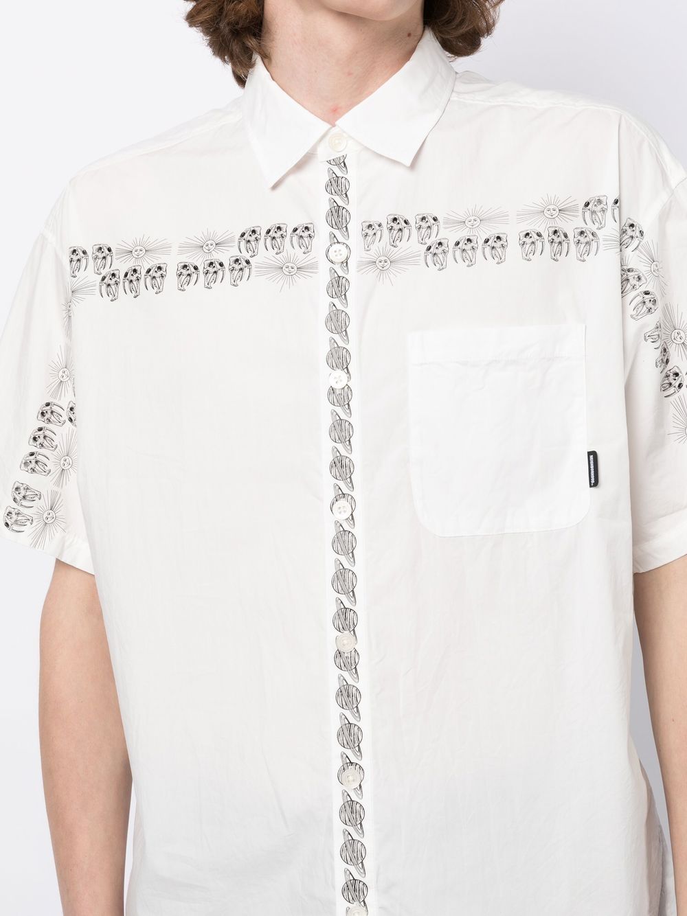 Graphic-Print Short-Sleeved Shirt