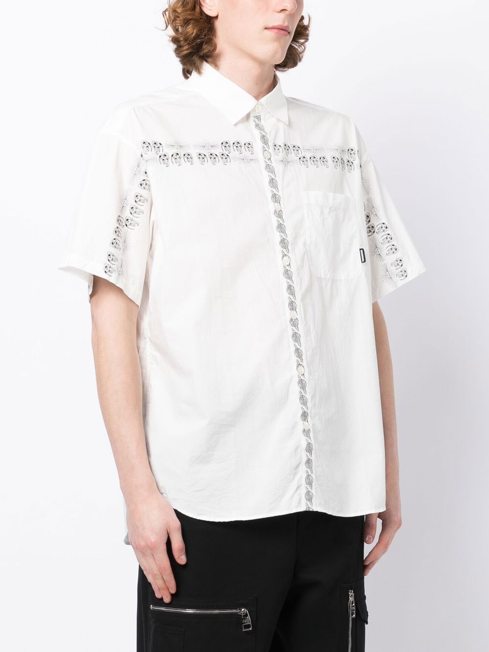 Graphic-Print Short-Sleeved Shirt