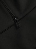 Paperclip-Detail Straight-Leg Trousers