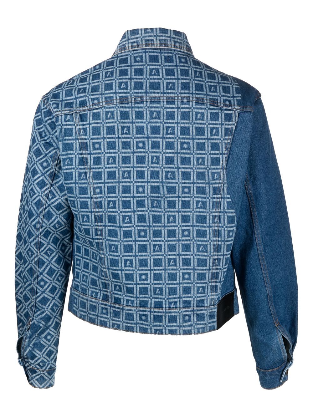 Graphic-Print Denim Jacket