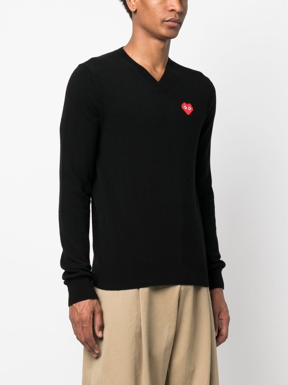 V-Neck Wool Jumper