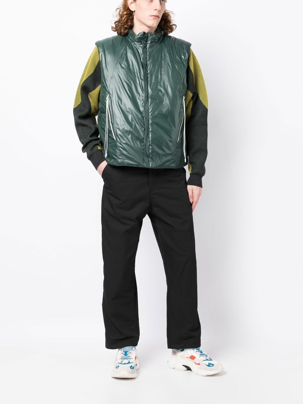 Padded Zip-Up Gilet