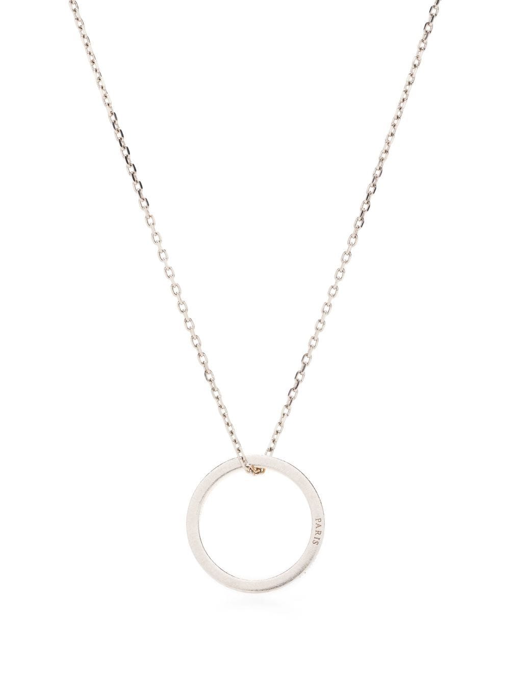 Thin-Band Pendant Necklace