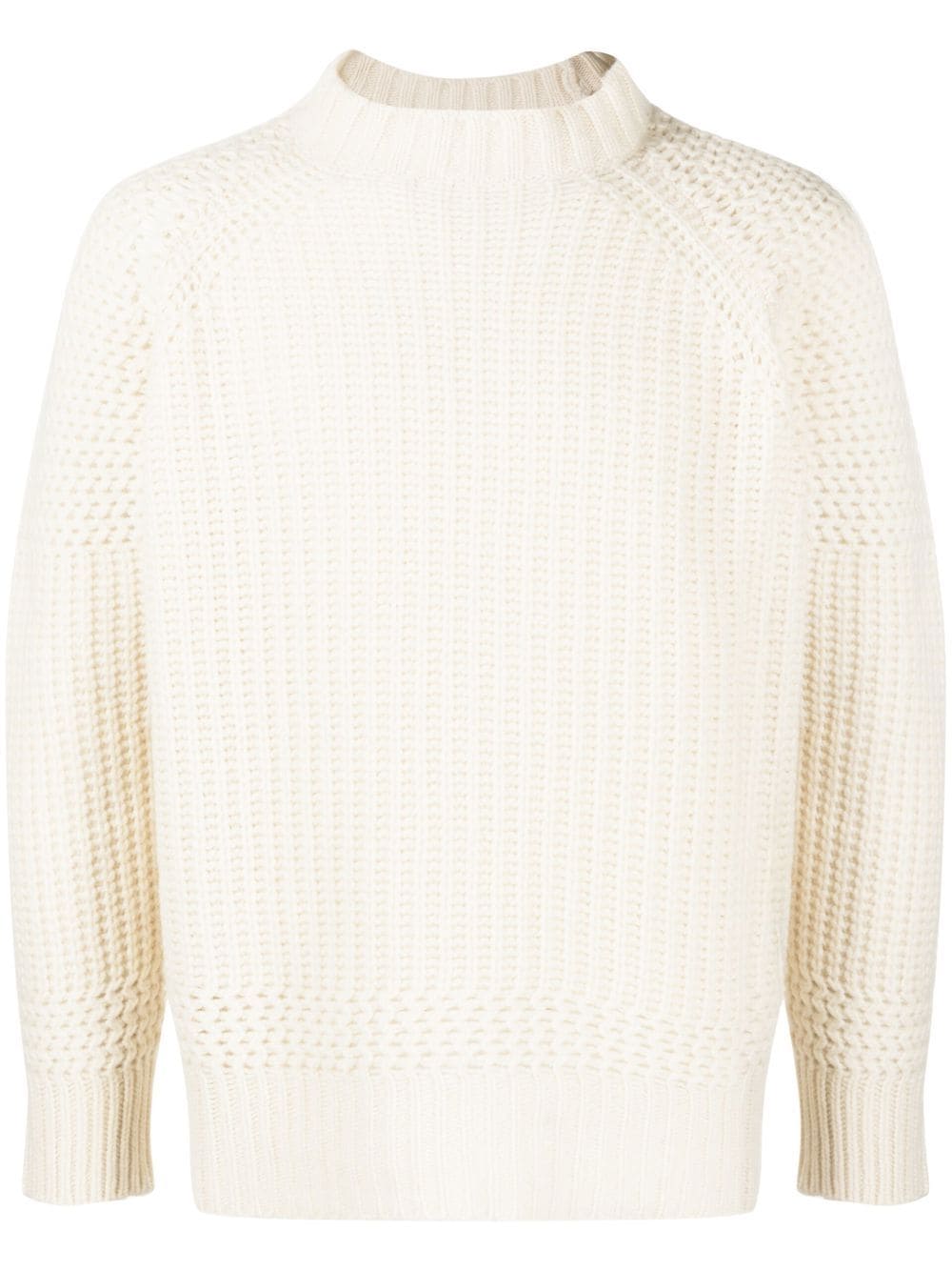 Waffle-Knit Cashmere Jumper