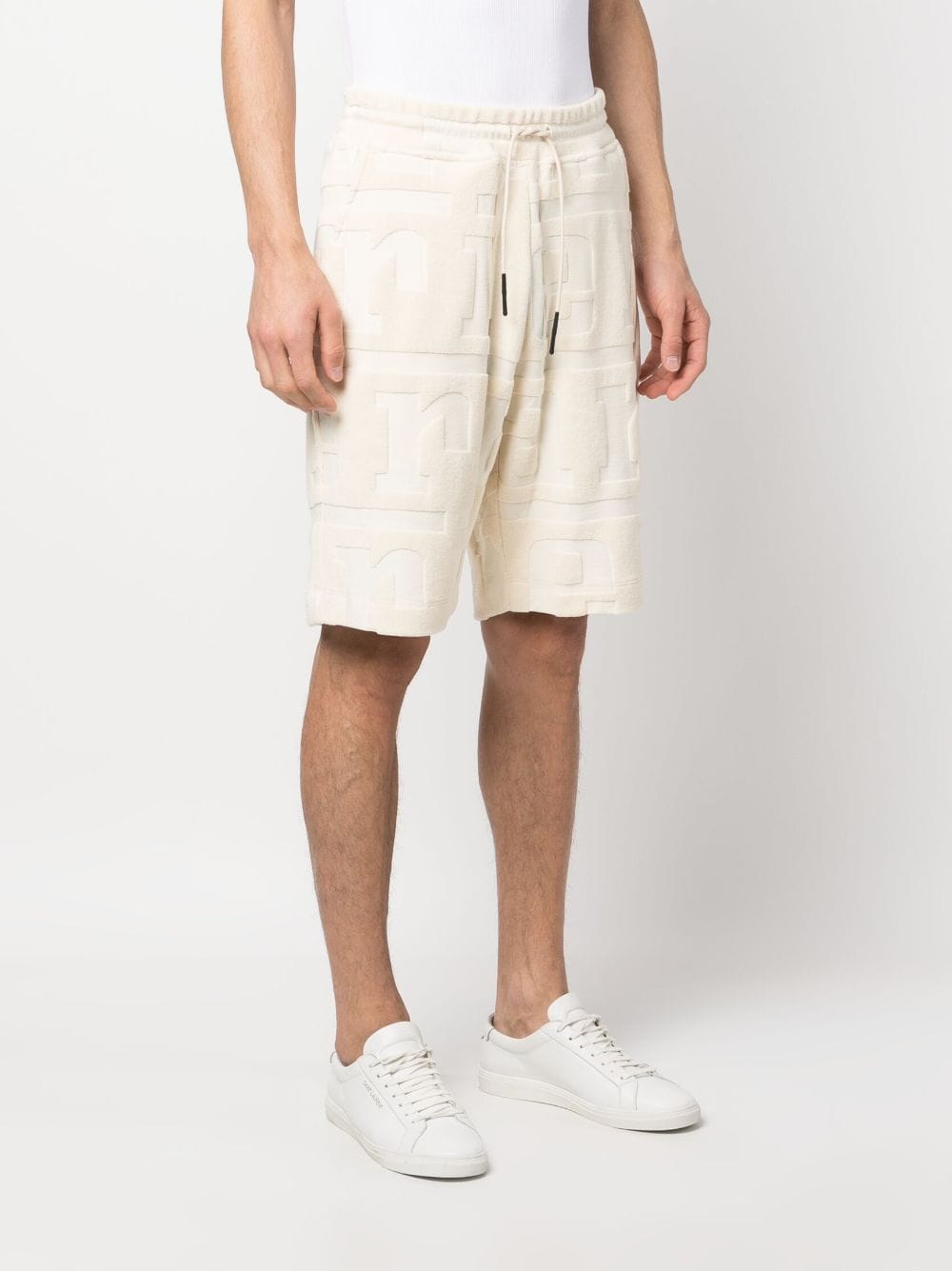 Debossed-Logo Bermuda Shorts