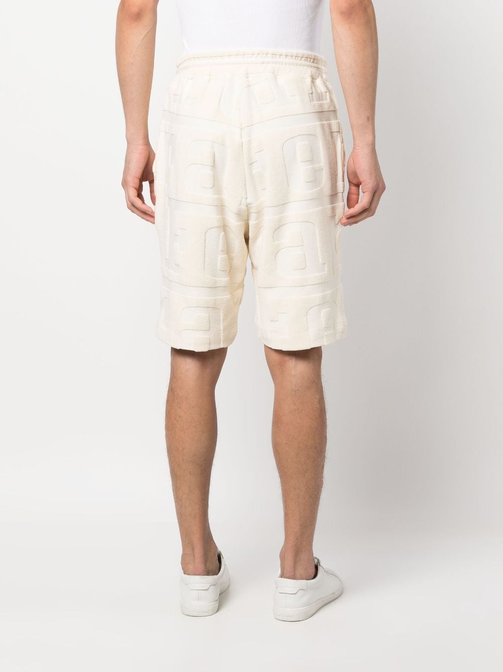 Debossed-Logo Bermuda Shorts