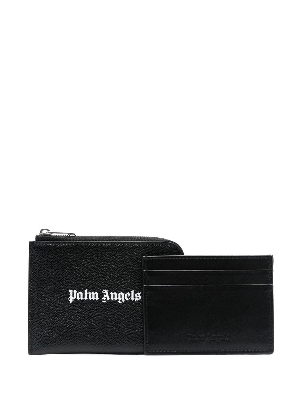 Logo-Print Zip-Fastening Wallet