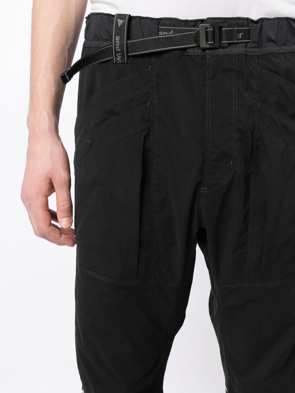 Straight Leg Trousers Black