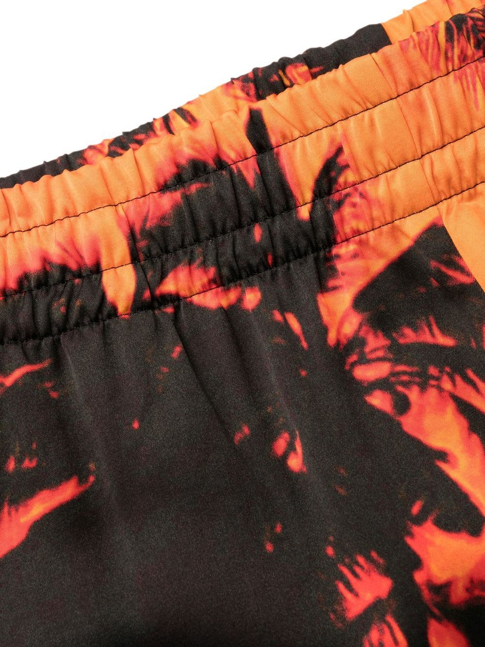 Palm-Tree Print Swim Shorts