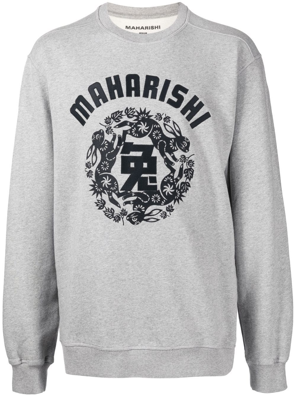 Logo-Print Long-Sleeve Sweatshirt