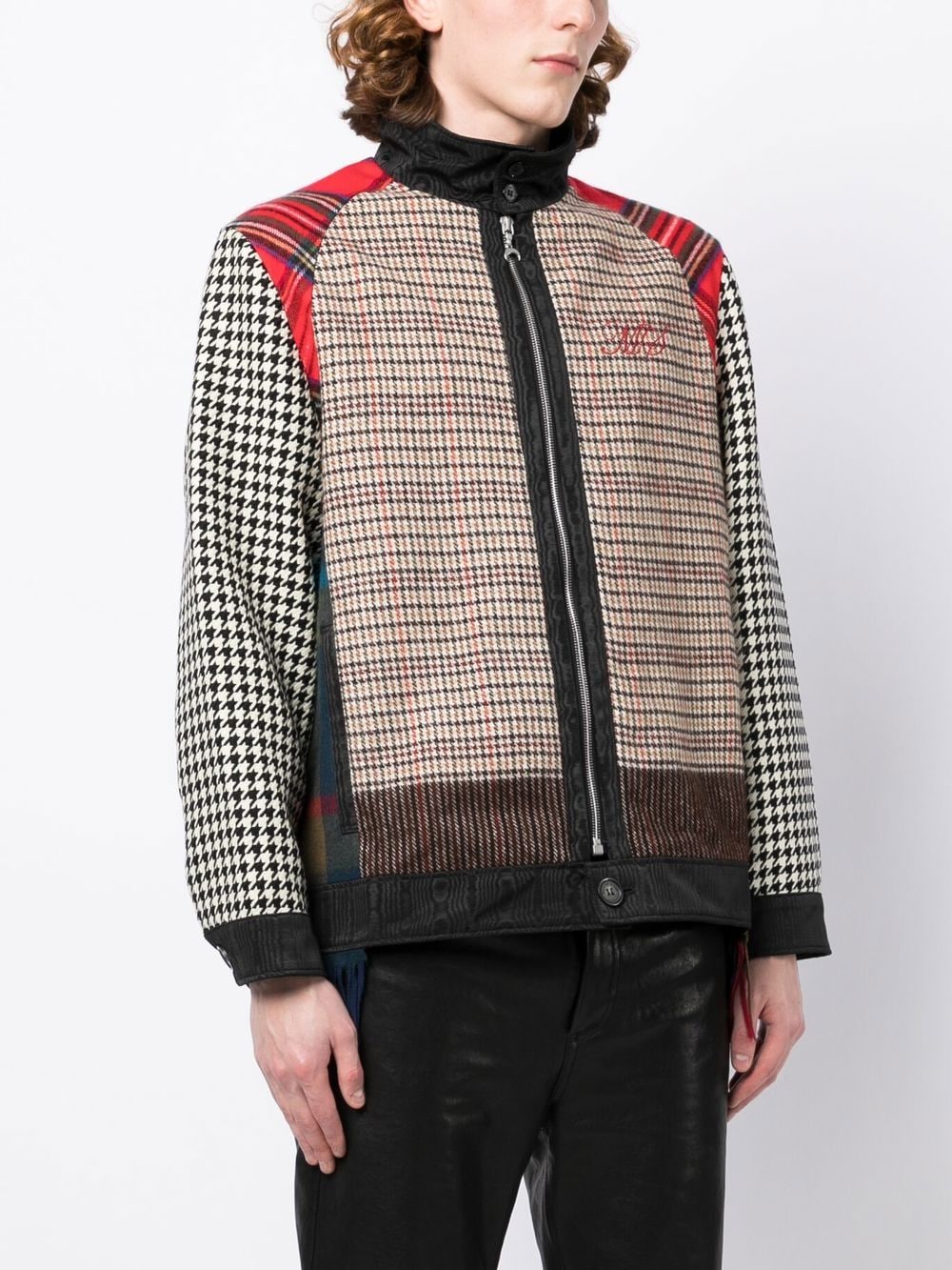 Panelled Bomber Jacket