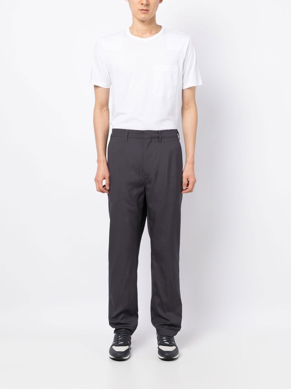 Straight-Leg Trousers