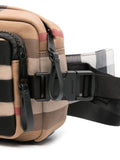 Check-Pattern Crossbody Bag