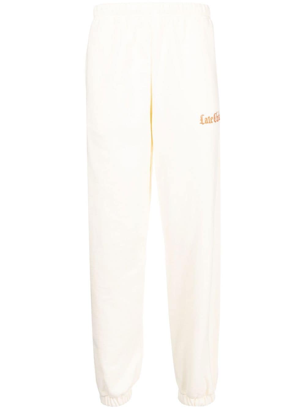 Logo-Embroidered Tapered Sweatpants