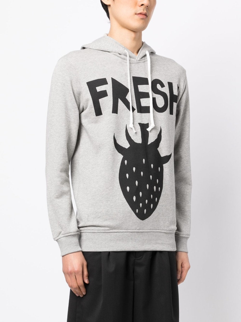 Graphic-Print Cotton Hoodie