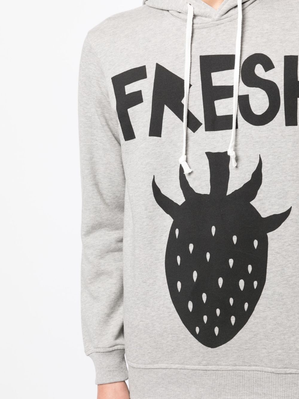 Graphic-Print Cotton Hoodie