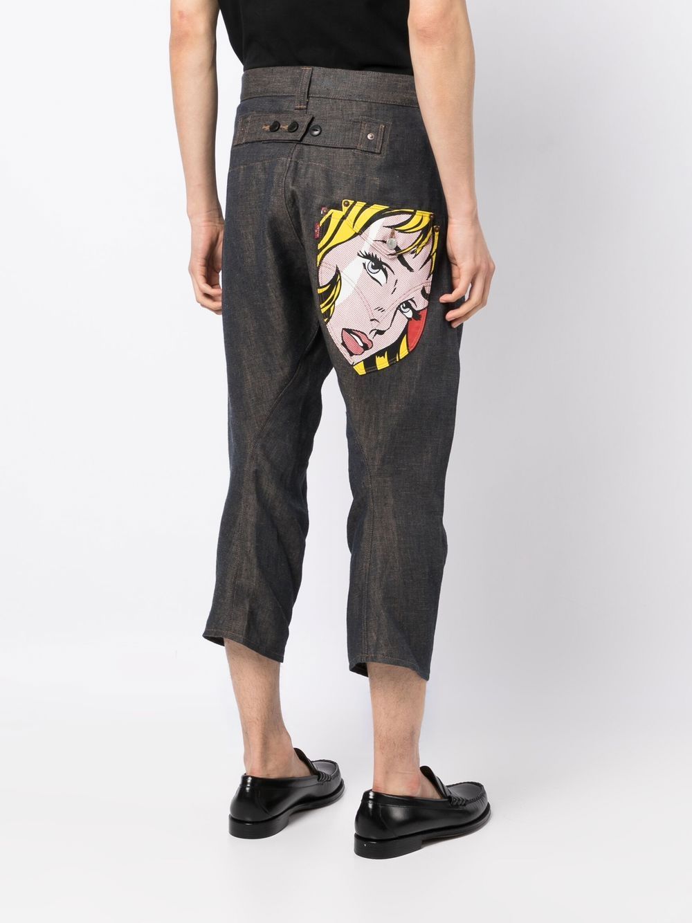 Pop Art Cropped Trousers