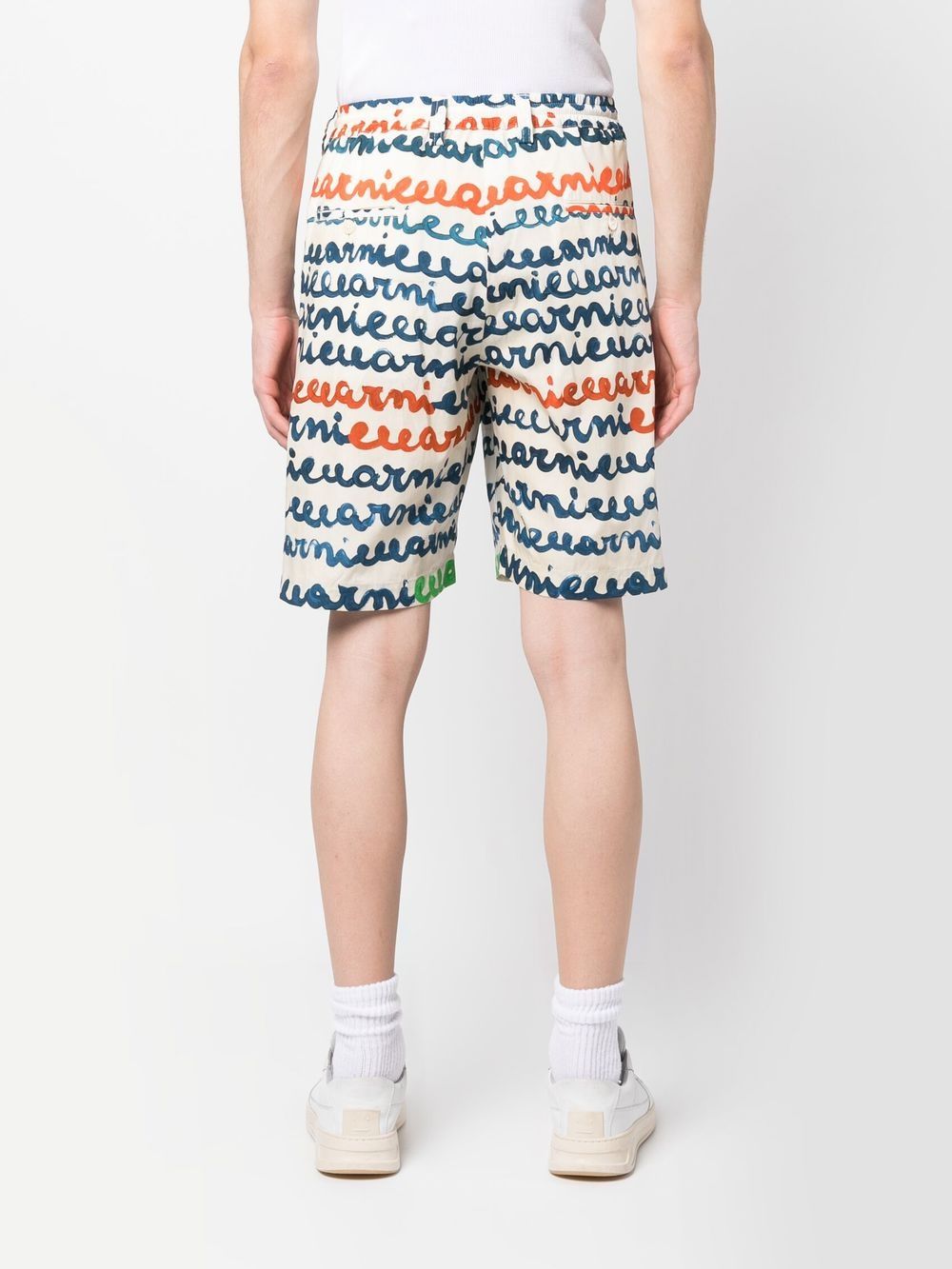 Logo-Print Bermuda Shorts