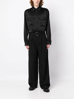 Caius Belted Twill Trousers