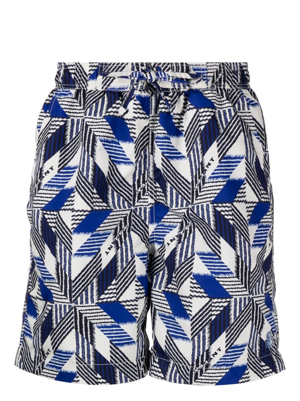 Geometric Print Swim Shorts