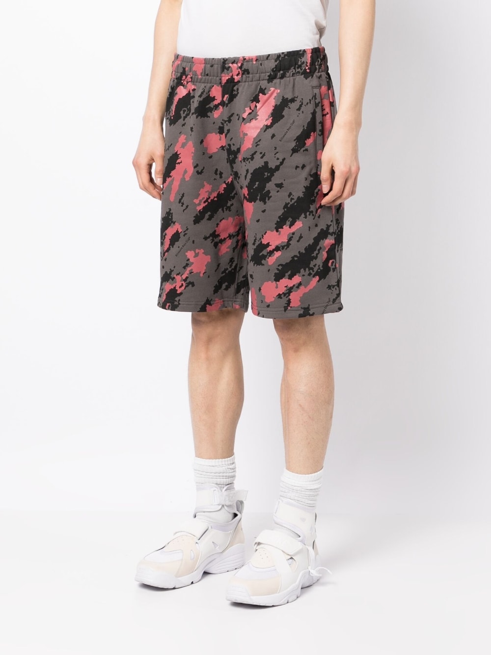 Camouflage-Print Bermuda Shorts