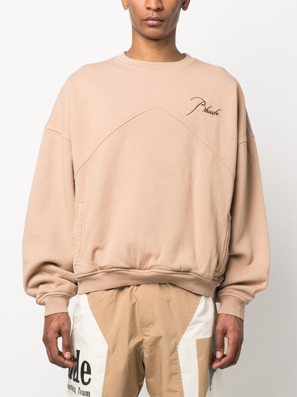 Logo-Print Slouchy Sweatshirt