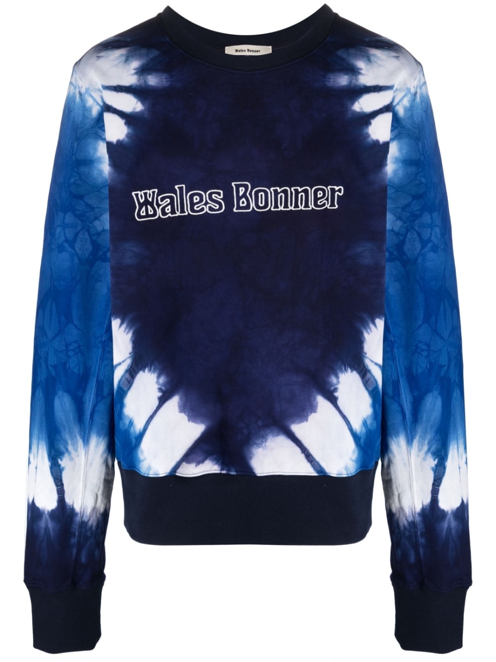 Tie-Dye Logo-Embroidered Sweatshirt