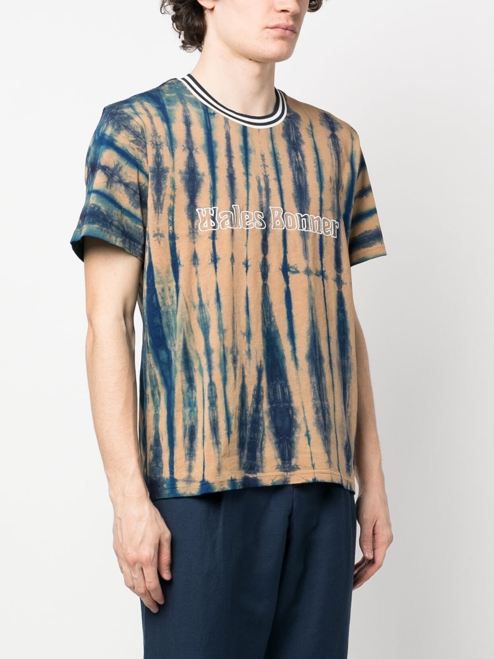 Logo-Print Tie-Dye T-Shirt