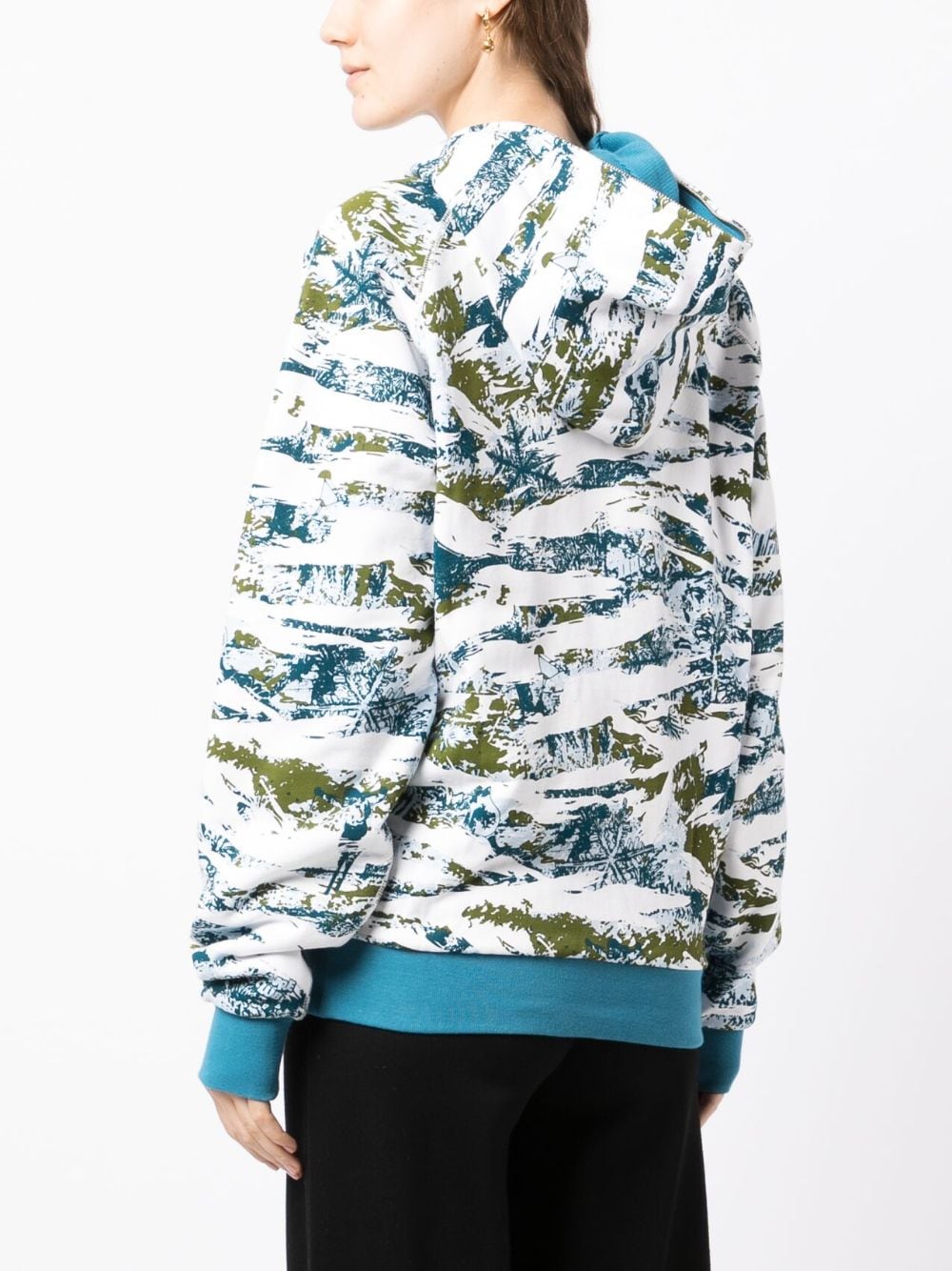 Printed Hoody Sweatshirt