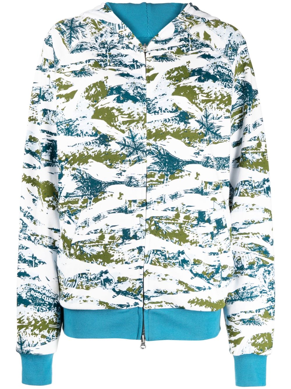 Printed Hoody Sweatshirt