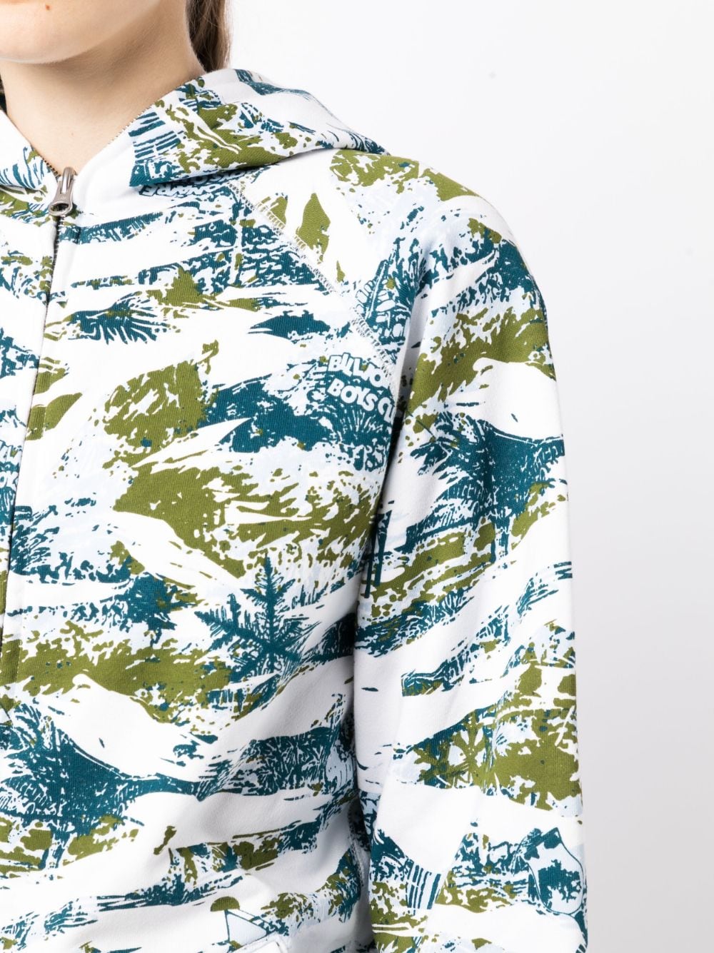Printed Hoody Sweatshirt