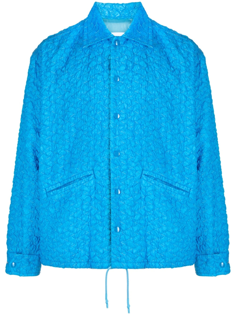 Textured Shirt Jacket