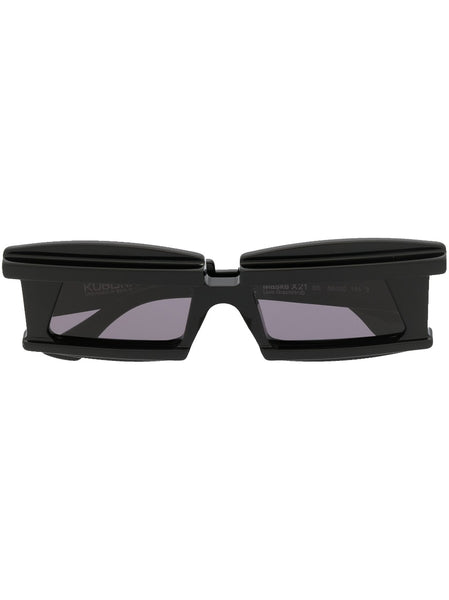 Square-Frame Tinted Sunglasses