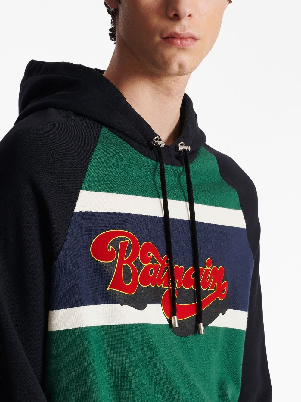 Logo-Print Cotton Hoodie