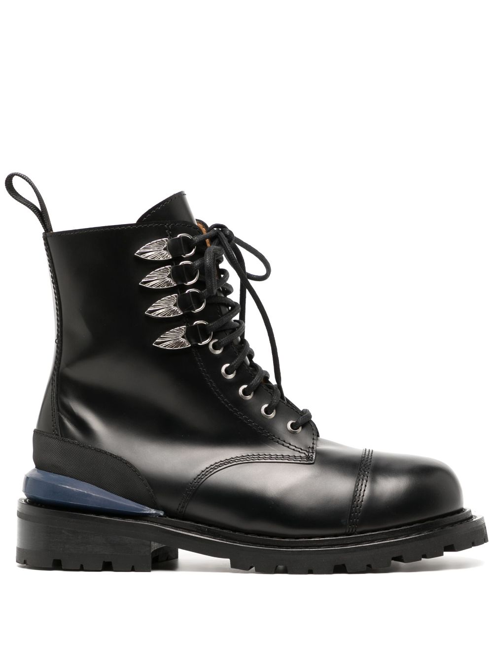 Leather Combat Boots