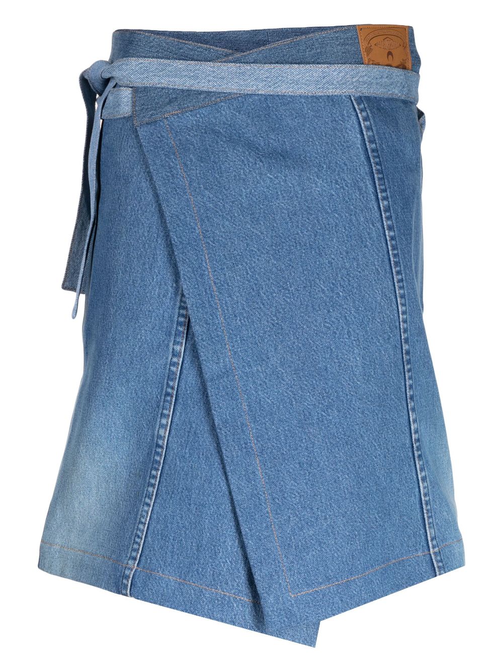 Moonogram Denim Apron