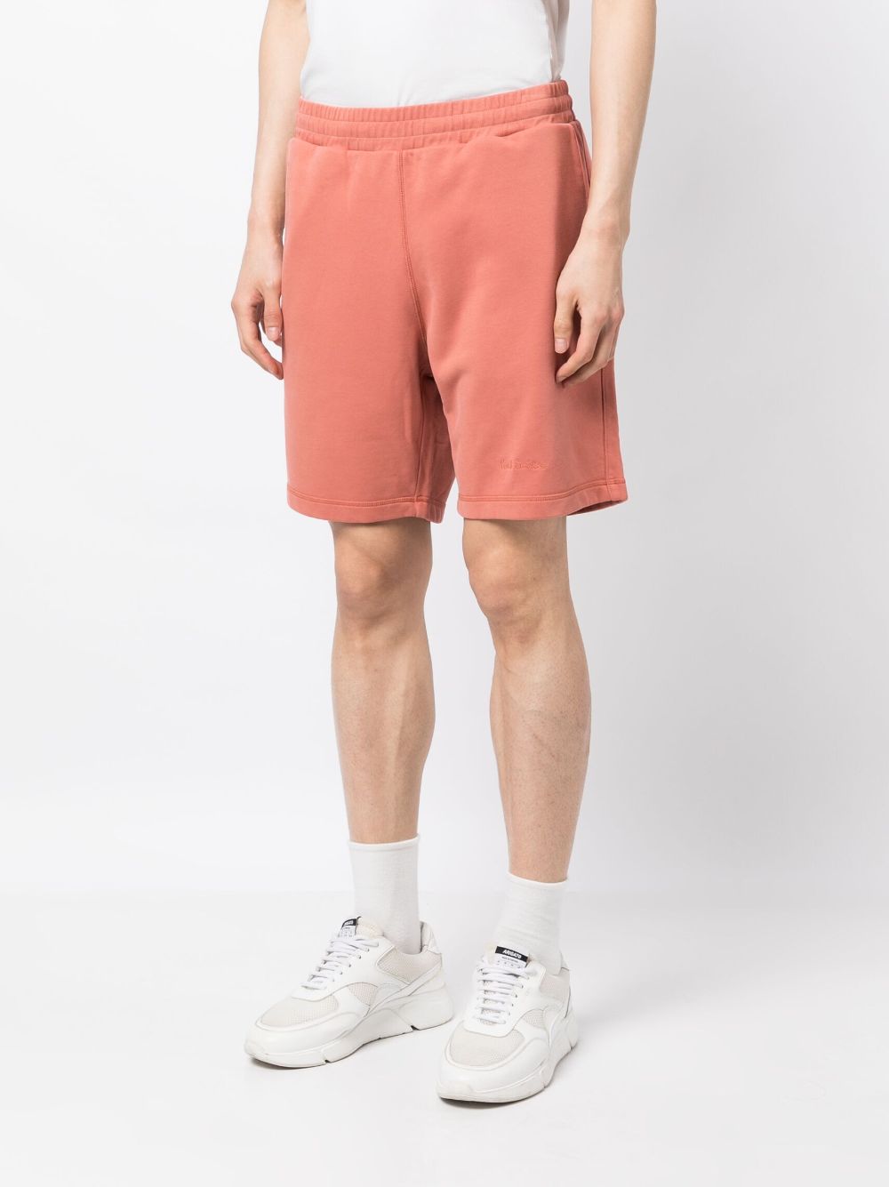 Organic-Cotton Track Shorts