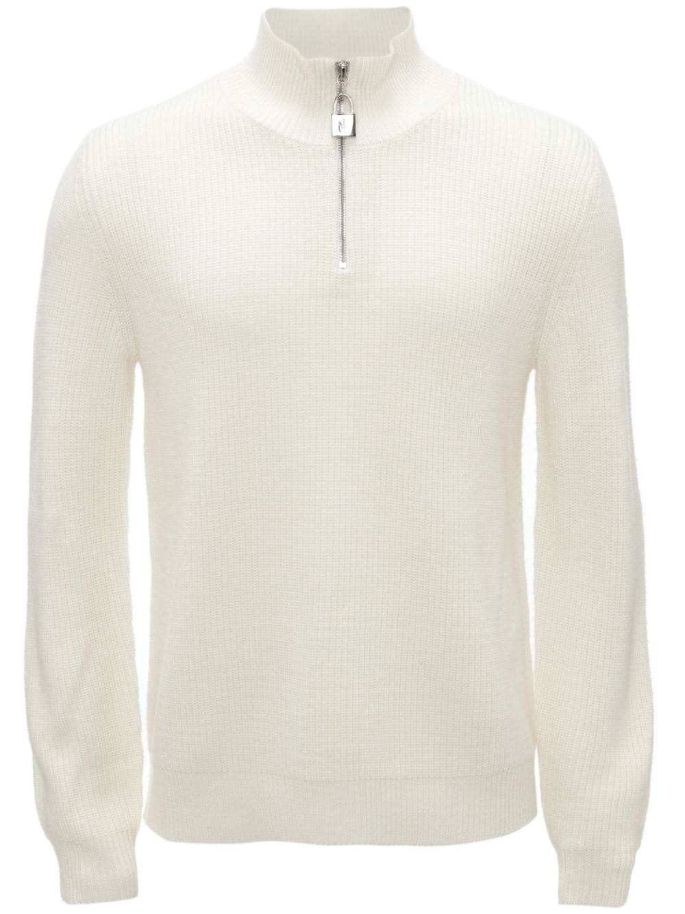 Henley High-Neck Jumper