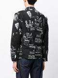 X Basquiat Graphic-Print Blazer