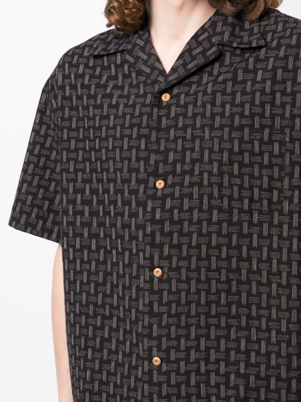 Graphic-Print Short-Sleeve Shirt