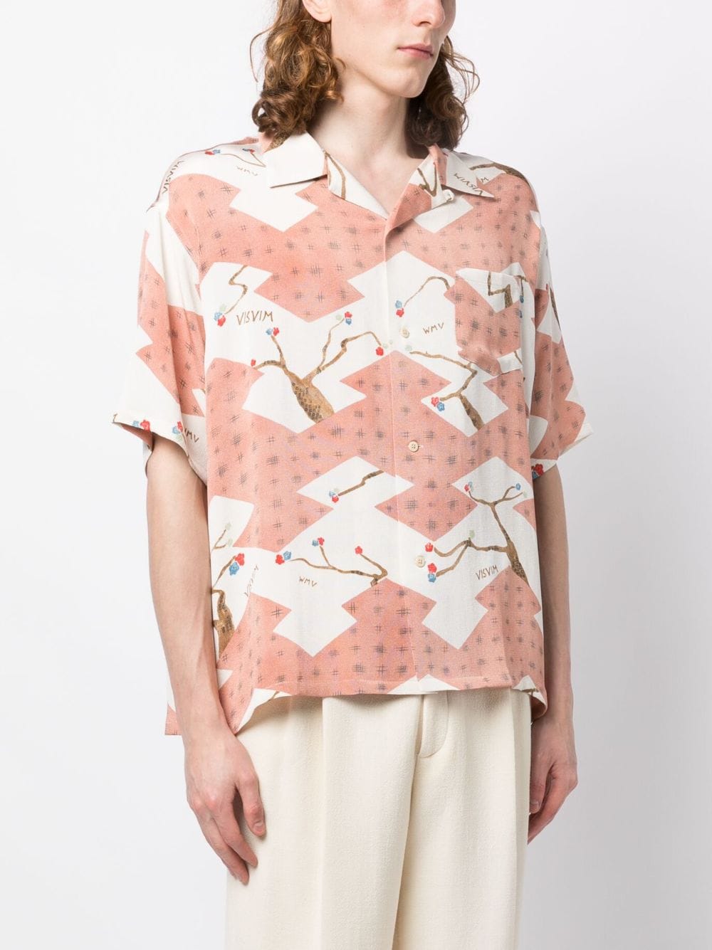 Graphic-Print Short-Sleeve Shirt