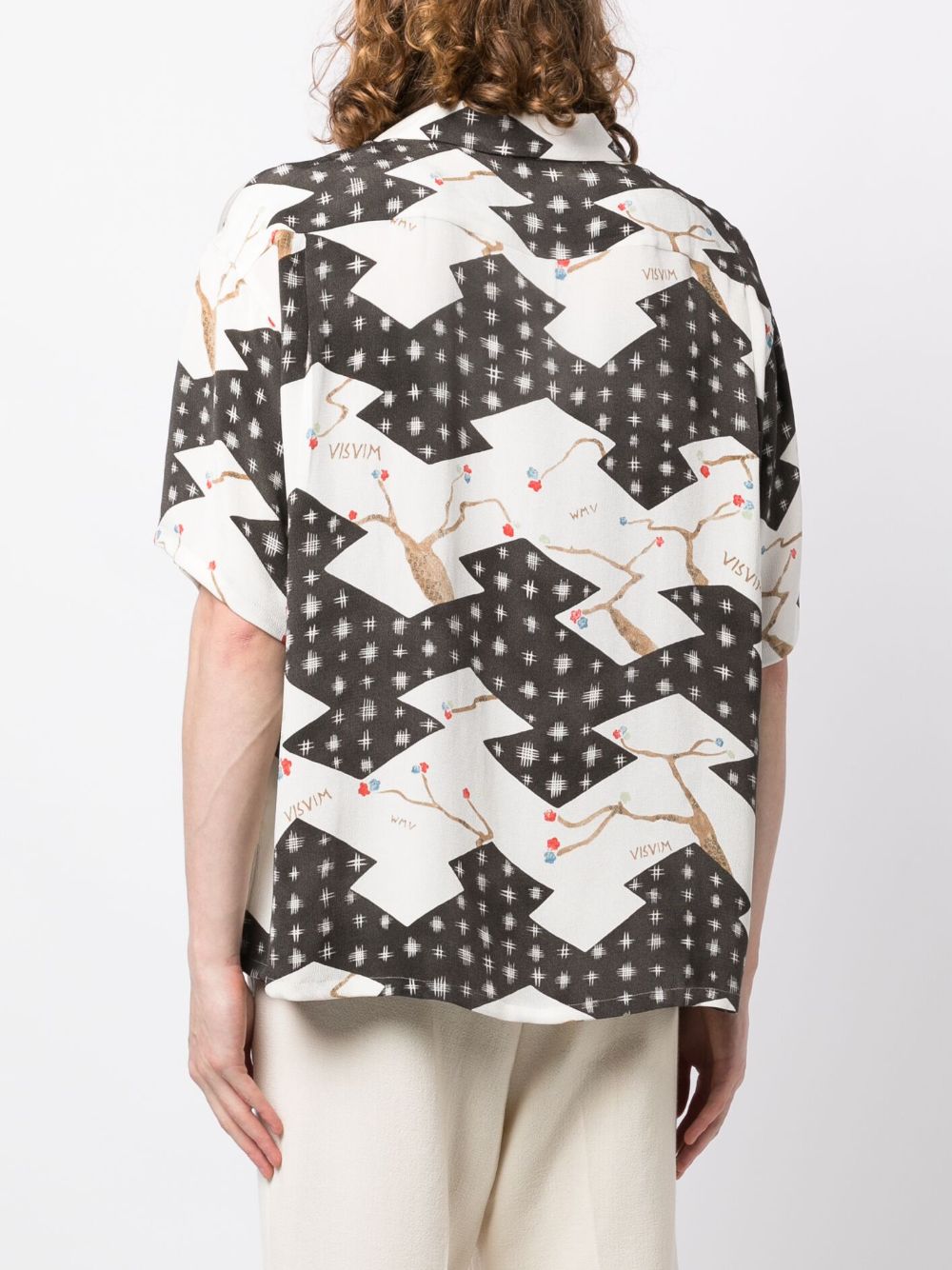 Graphic-Print Short-Sleeve Shirt