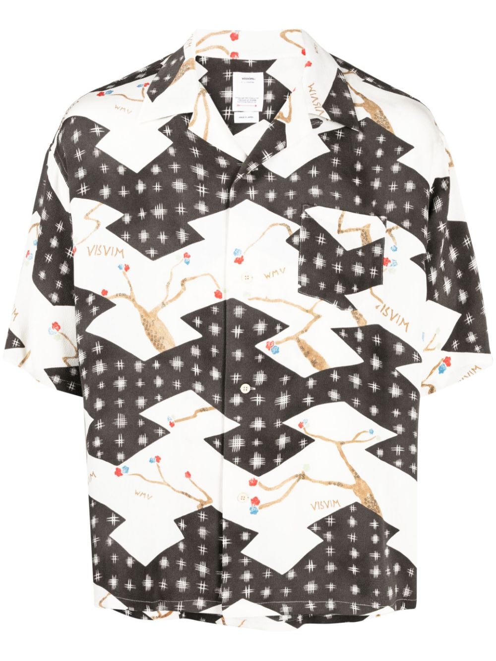 Graphic-Print Short-Sleeve Shirt