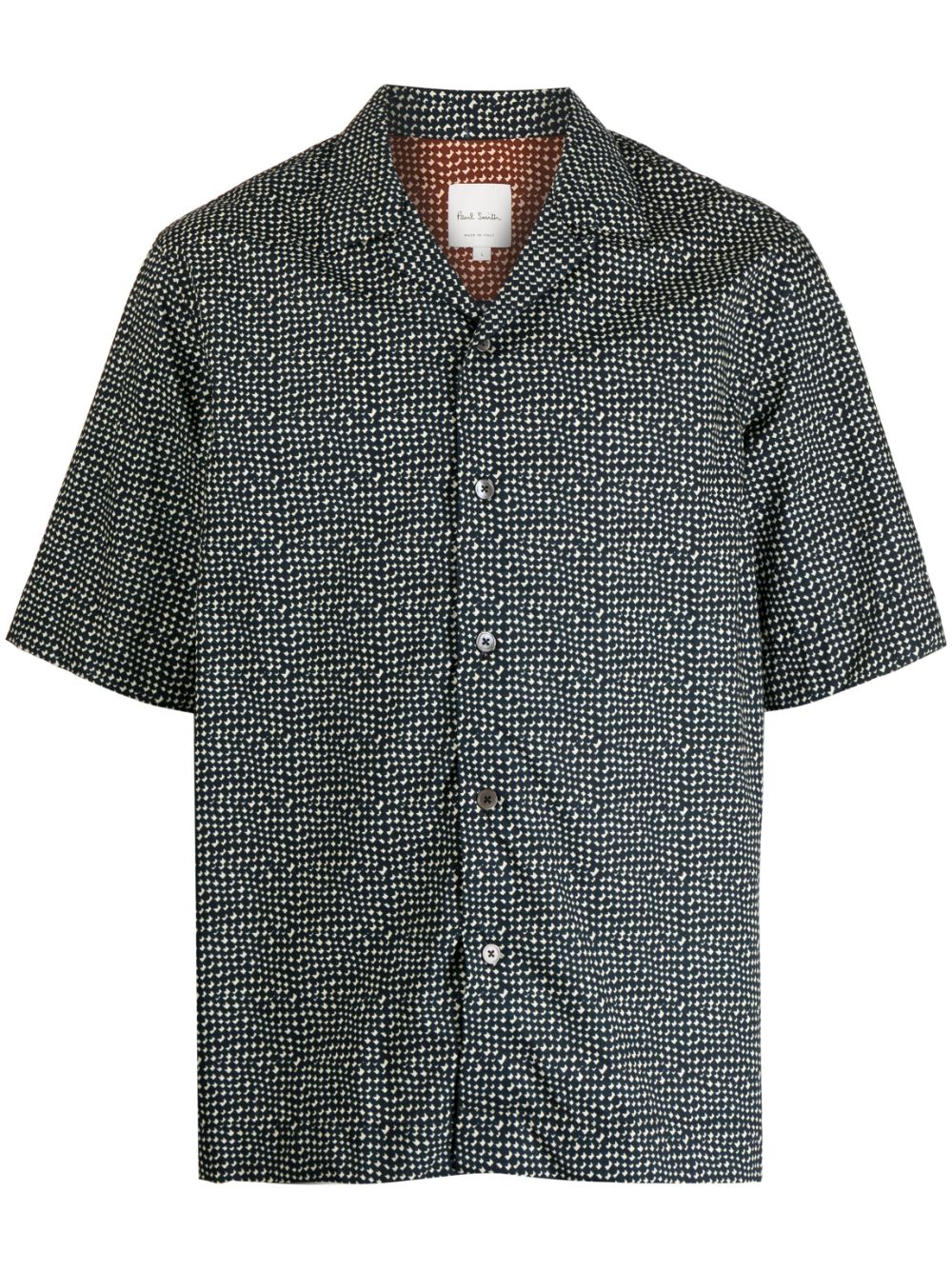 Graphic-Print Cotton Shirt