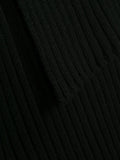 Long Ribbed-Knit Scarf