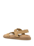 Touch-Strap Open-Toe Sandals