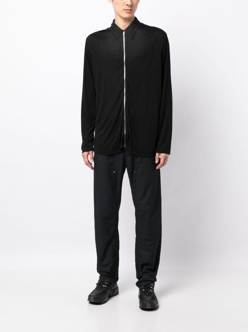 Zip-Up Lyocell Jacket